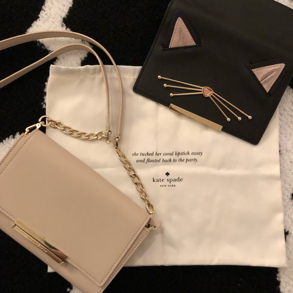 Kate Spade Make It Mine Crossbody + Cat Flap